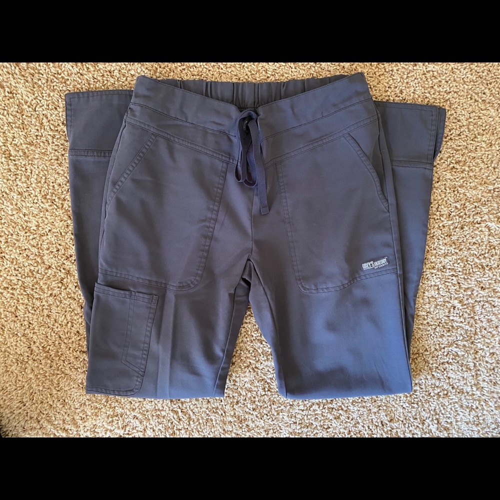 Greys Anatomy Signature Grey Scrub Pants